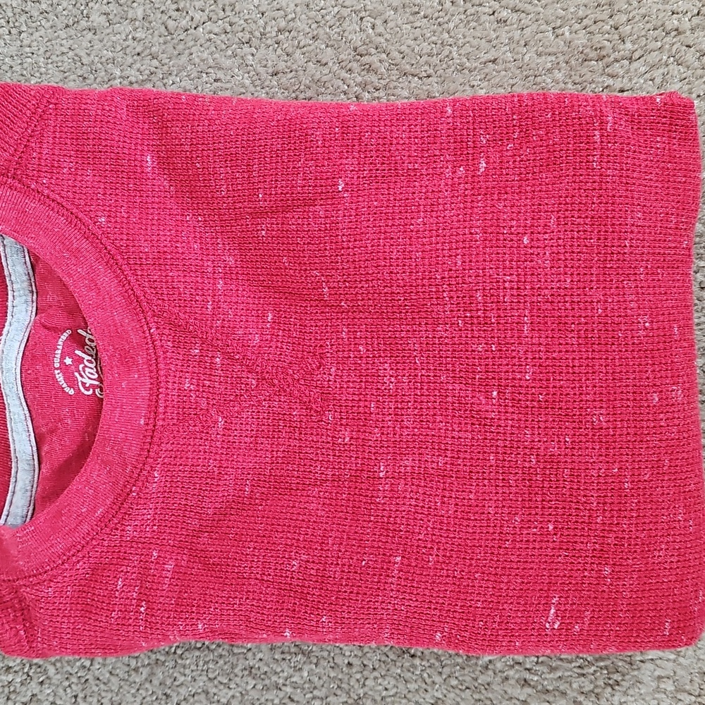 Faded Glory Vibrant Red Tee